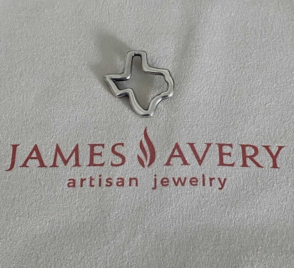 James Avery Retired Texas Forged Pendant